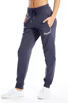 Черные узкие спортивные штаны на молнии Pineapple, серый