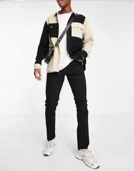 Черные узкие зауженные джинсы Jack & Jones Intelligence Glenn