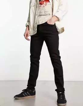 Черные узкие зауженные джинсы Levi's 512