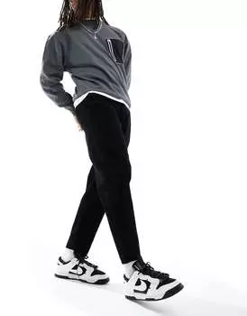 Черные вельветовые брюки свободного кроя Ben Sherman