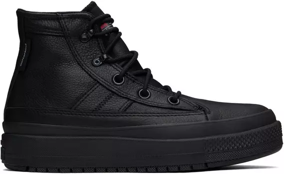 Черные водонепроницаемые кроссовки Chuck Taylor All Star Equip Converse, Black/Black/Dark matter grey
