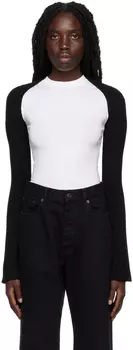 Черные вязаные рукава Peter Do