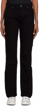 Черные выцветшие джинсы AMIRI