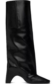 Черные высокие сапоги Bridge Coperni