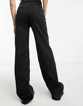 Черные выстиранные джинсы ASOS DESIGN Tall