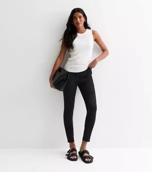 Черные замшевые леггинсы Gini London Gini London, черный