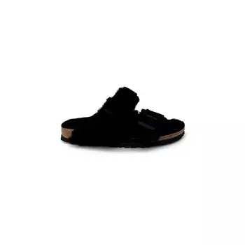 Черные замшевые сандалии Birkenstock