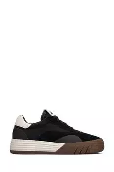 Черные замшевые спортивные туфли Combi Cica Skater Clarks, черный