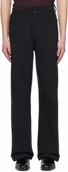 Черные зауженные джинсы Dries Van Noten