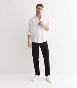 Черные зауженные джинсы New Look, черный