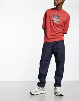 Черные зауженные джинсы свободного кроя Carhartt WIP Newel