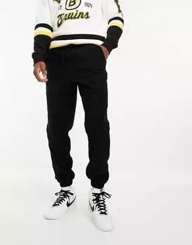 Черные зауженные джоггеры ASOS