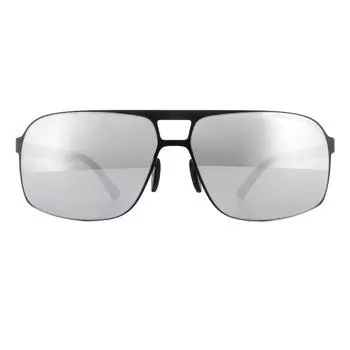 Черные зеркальные солнцезащитные очки Mercury с запахом Porsche Design, черный