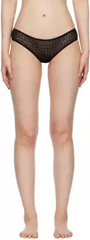 Черные жаккардовые трусы Givenchy