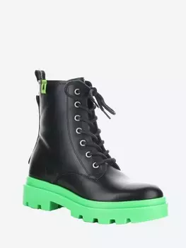 Черные женские армейские ботинки Jacy Fly London, черный