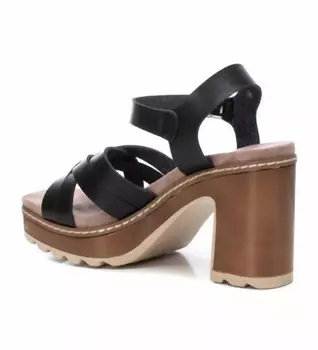 Черные женские босоножки на каблуке Xti, черный