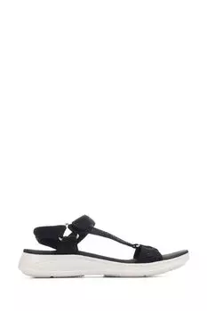 Черные женские босоножки на липучке Pavers, черный