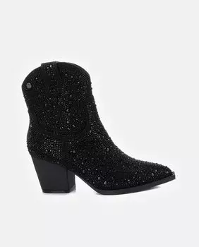 Черные женские ботильоны на молнии Xti, черный