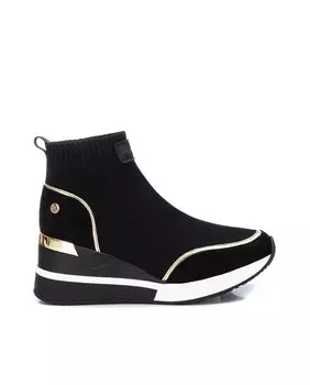 Черные женские ботильоны с глубоким вырезом Xti, черный