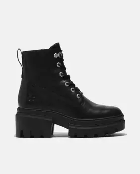 Черные женские ботинки до середины икры Everleigh Timberland