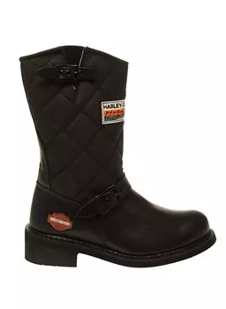 Черные женские ботинки Harley Davidson