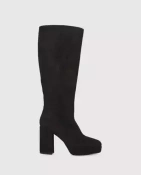 Черные женские ботинки на молнии Chika10