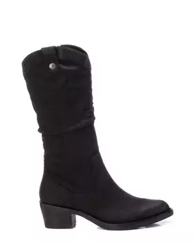 Черные женские ботинки на молнии Refresh, черный