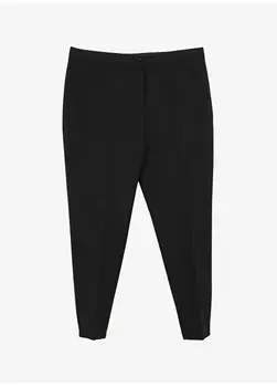 Черные женские брюки с нормальной талией Selen