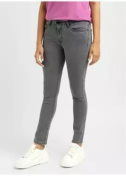 Черные женские джинсовые брюки Levis