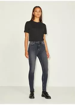 Черные женские джинсовые брюки скинни JXVIENNA SKINNY HW CS1004 NOOS JJXX, черный