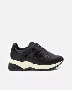 Черные женские кожаные кроссовки Carmela, черный