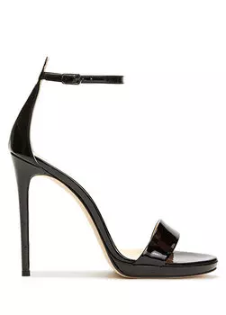 Черные женские кожаные сандалии Beymen