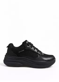 Черные женские кроссовки 177402 BBK Skechers, черный