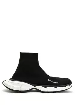 Черные женские кроссовки dames 3xl в форме носка Balenciaga