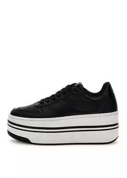 Черные женские кроссовки FLJLLILEA12BLACK Guess, черный