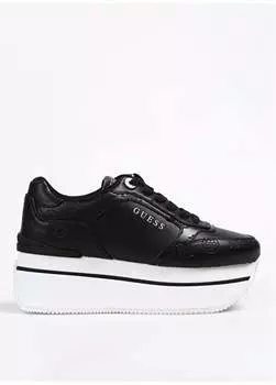 Черные женские кроссовки FLPCAMFAL12BLACK Guess, черный