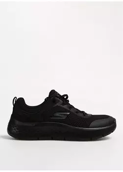 Черные женские кроссовки Lifestyle 124817TK BBK GO WALK FLEX - CALEY Skechers, черный