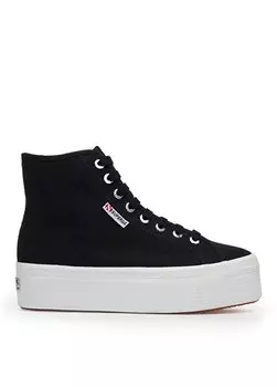 Черные женские кроссовки S41273W Superga, черный