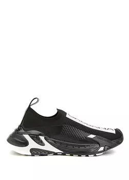 Черные женские кроссовки с логотипом sorrento Dolce&Gabbana