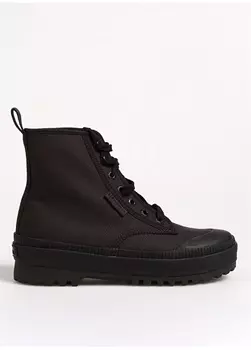 Черные женские кроссовки Superga