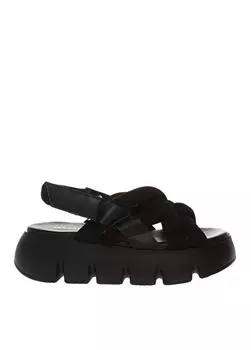 Черные женские сандалии Aeropostale