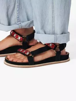 Черные женские сандалии Anais Xirena, черный