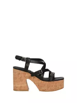 Черные женские сандалии Guess