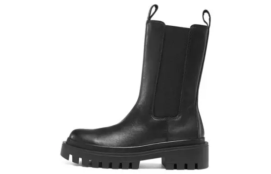 Черные женские сапоги Notch Skechers