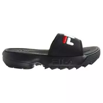 Черные женские шлепанцы Disruptor Slide Fila, черный