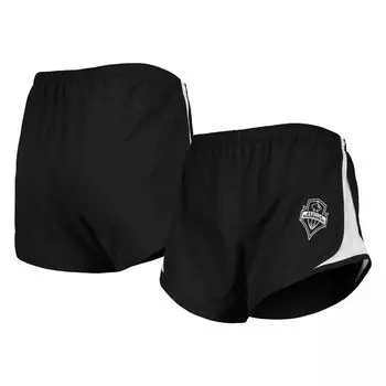 Черные женские шорты из сетки Seattle Sounders FC Basic Sport