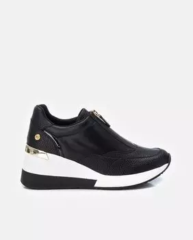 Черные женские спортивные кроссовки с кружевной застежкой Xti, черный