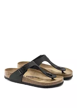 Черные женские тапочки Birkenstock