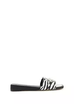 Черные женские тапочки Dkny