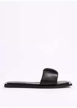 Черные женские тапочки Hush Puppies